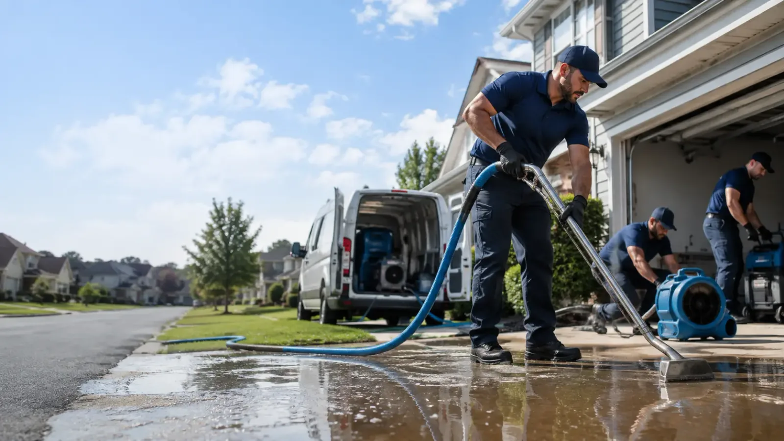 Flood Damage Restoration in Russellville, OH